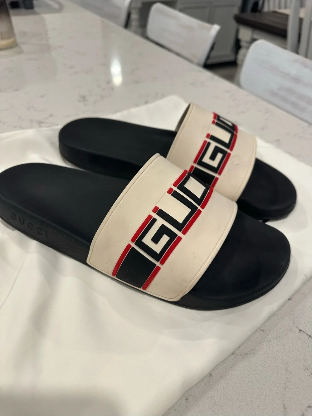 Mens Gucci Slides